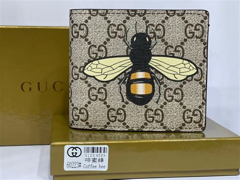 gucci wallet with a bee